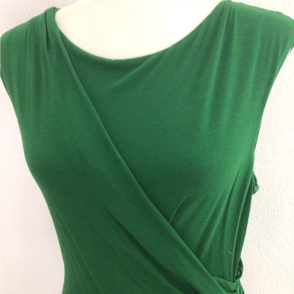 Vince Camuto Asymmetrical Green Dress - Picture 4 of 6